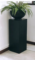 Fiber Bowl Planter with Pillar